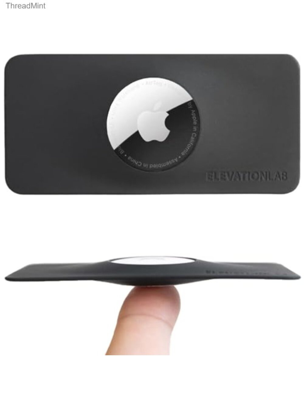Thin AirTag Wallet Card Holder Insert Flexible Hidden